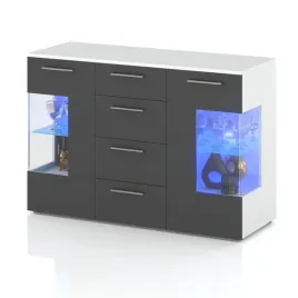 komoda-szafka-szuflady-duza-pojemna-drzwi-bialy-mat-grafit-led-150-cm-lux
