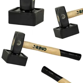 mlotek-brukarski-rino-rmkg-15kg-kwadratowa-guma-400mm-solidny