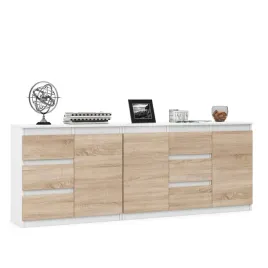 komoda-szafka-zestaw-duza-pojemna-szuflady-biala-dab-sonoma-natalia-200-cm