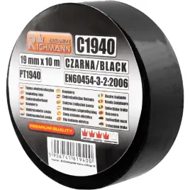 richmann-tasma-izolacyjna-19mmx10m-czarna-wytrzymala-wodoodporna