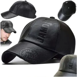 czapka-z-daszkiem-skorzana-bejsbolowka-meska-skora-czarna-na-wiosne-i-lato