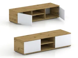szafka-rtv-120-dab-artisan-z-bialymi-frontami