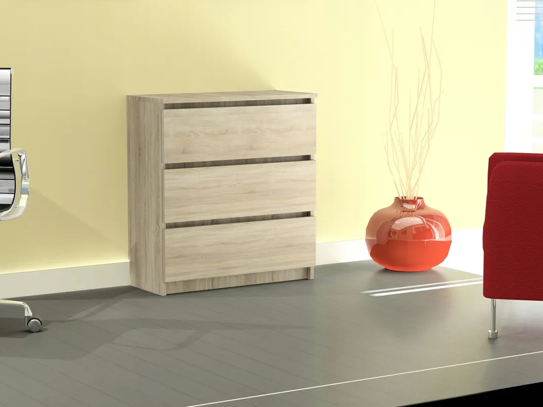 komoda-rico-3s-sonoma-80-cm-stan-nowy