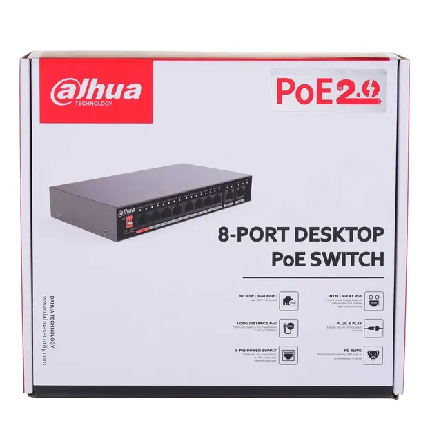 switch-dahua-pfs3010-8et-96-v2-waga-z-opakowaniem-1-32-kg-kod-producenta-pfs3010-8et-96-v2