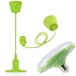 lampa-wiszaca-oprawa-zarowka-led-10w-zielona-nowoczesna-nad-stol-polux