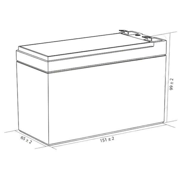 akumulator-12v-7ah-ul-ultracell-szerokosc-65-mm