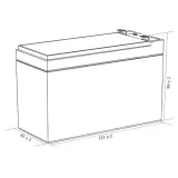 akumulator-12v-7ah-ul-ultracell-szerokosc-65-mm