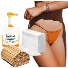 depilacja-bikini-pasta-paski-szpatulki-zestaw