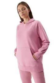 4f-bluza-dresowa-damska-nierozpinana-z-kapturem-luzna-bawelna-jasny-roz-s