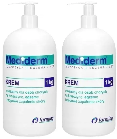 MEDIDERM Krem do ciała na łuszczycę egzemę azs 2x1kg