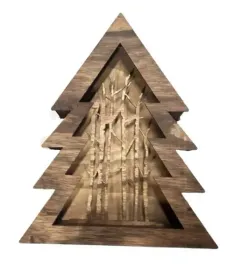 choinka-drewniana-las-podswietlana-10led-34cm-timer-brazowa-3xaa