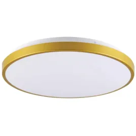 plafon-scienny-sufitowy-led-bialy-zloty-okragly-39-cm-neutralny-polux