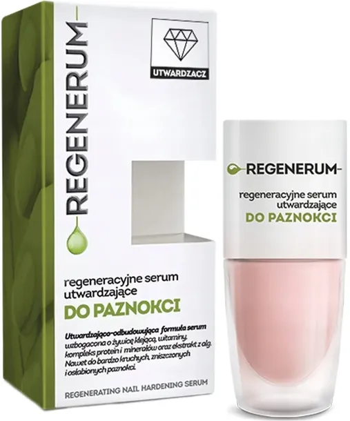REGENERUM Regeneracyjne serum utwardzające do paznokci 8ml