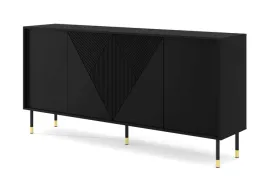 komoda-woody-180-cm-4d-frezowana-czarny-mat