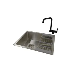stalowy-zlewozmywak-jednokomorowy-inox-szczotkowany-bateria-syfon
