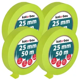 4x-tasma-malarska-maskujaca-neon-50m-papierowa-wodoodporna-lakiernicza-25mm