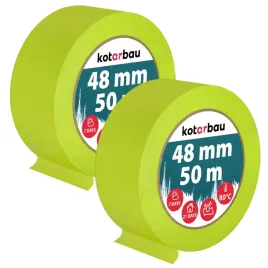 2x-tasma-malarska-maskujaca-neon-50m-papierowa-wodoodporna-lakiernicza-48mm