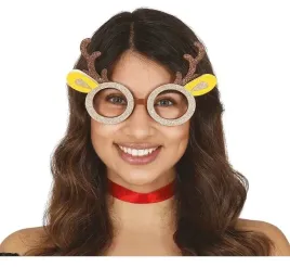 okulary-swiateczne-renifer-rudolf-zlote-brokatowe-boze-narodzenie