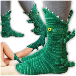 skarpety-smieszne-3d-krokodyl-wysokie-skarpetki-prezent-swiateczny-zimowe