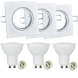 lampa-oprawa-wpuszczana-led-z-zarowkami-kwadratowa-biala-3-sztuki-polux