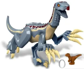 dinozaur-therizinosaur-28cm-maly-dino-i-jajo-klocki-naklejka-jurassic