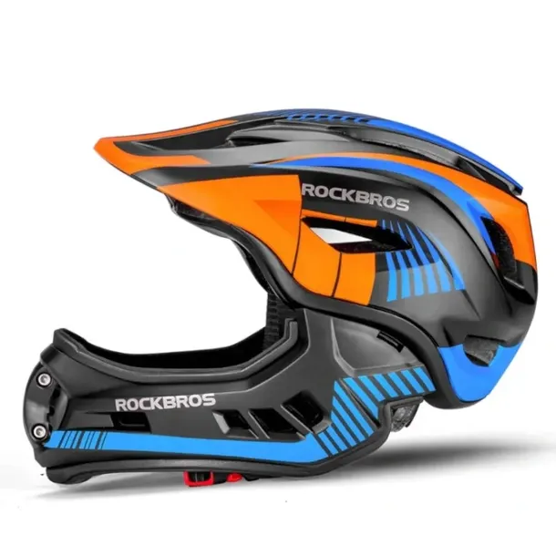 Kask dla dziecka ROCKBROS szczękowy MTB ca-pom M