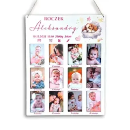 ramka-na-12-zdjec-personalizowana-prezent-roczek