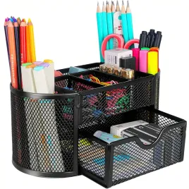 przybornik-na-biurko-organizer-9-komor-szufladka