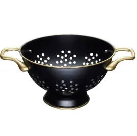 cedzak-mastrclass-24-cm-elegancki-matowy-czarny-zloty-stal-nierdzewna