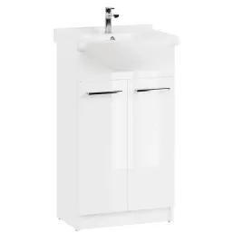 szafka-lazienkowa-z-umywalka-stojaca-pod-umywalke-biala-polysk-zestaw-50-cm