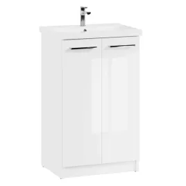 szafka-lazienkowa-z-umywalka-stojaca-pod-umywalke-biala-polysk-zestaw-50-cm