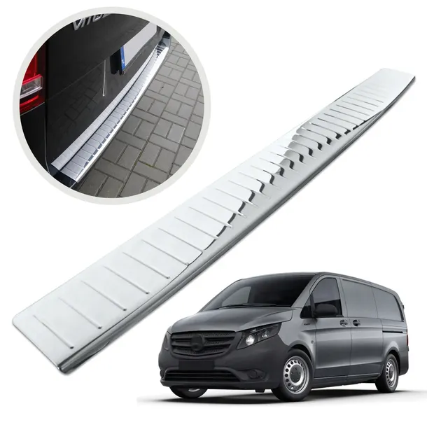 Nakładka listwa ochronna na zderzak do MERCEDES VITO V-KLASA W447 2014-