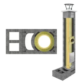komin-systemowy-uniwersal-fi-200-5m-3-wentylacje