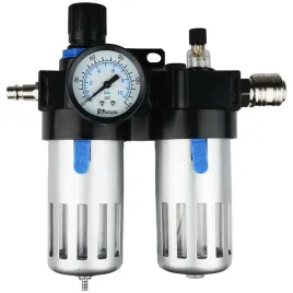 richmann-filtr-powietrza-podwojny-z-reduktorem-odwadniacz-1-4-alu-c0828
