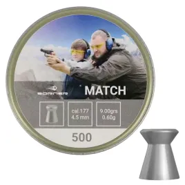 srut-diabolo-borner-match-45-mm-500-szt-plaski-tarczowy-060-g