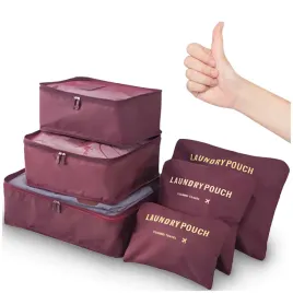 zestaw-organizerow-podroznych-do-walizki-i-szafy-6-sztuk-suwak-bordowy