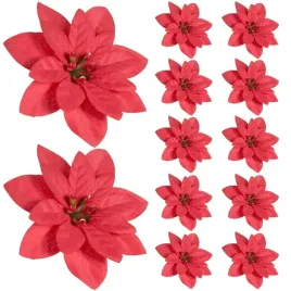 czerwona-gwiazda-betlejemska-poinsecja-9cm-12-sztuk-choinka-swieta-czerwien