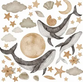 duze-naklejki-na-sciane-wieloryby-bezowe-boho