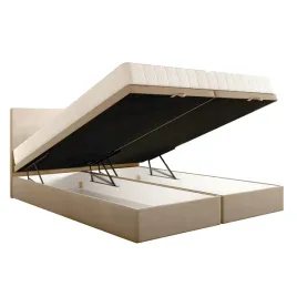 lozko-tapicerowane-siesta-200x200-materac-pocket-2-pojemniki-bezowe