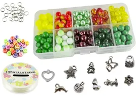 koraliki-szklane-8mm-organizer-220szt-zestaw-zolto-zielono-czerwone