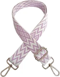 pasek-do-torebki-regulowany-80-130-cm-wzor-zygzak-fioletowy-bialy