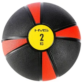 gumowa-pilka-lekarska-treningowa-hms-2kg-do-cwiczen-boks-fitness-crossfit