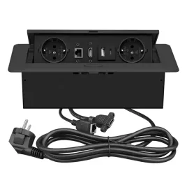 gniazdo-meblowe-wpuszczane-w-blat-usb-a-usb-c-20w-lan-hdmi-czarne