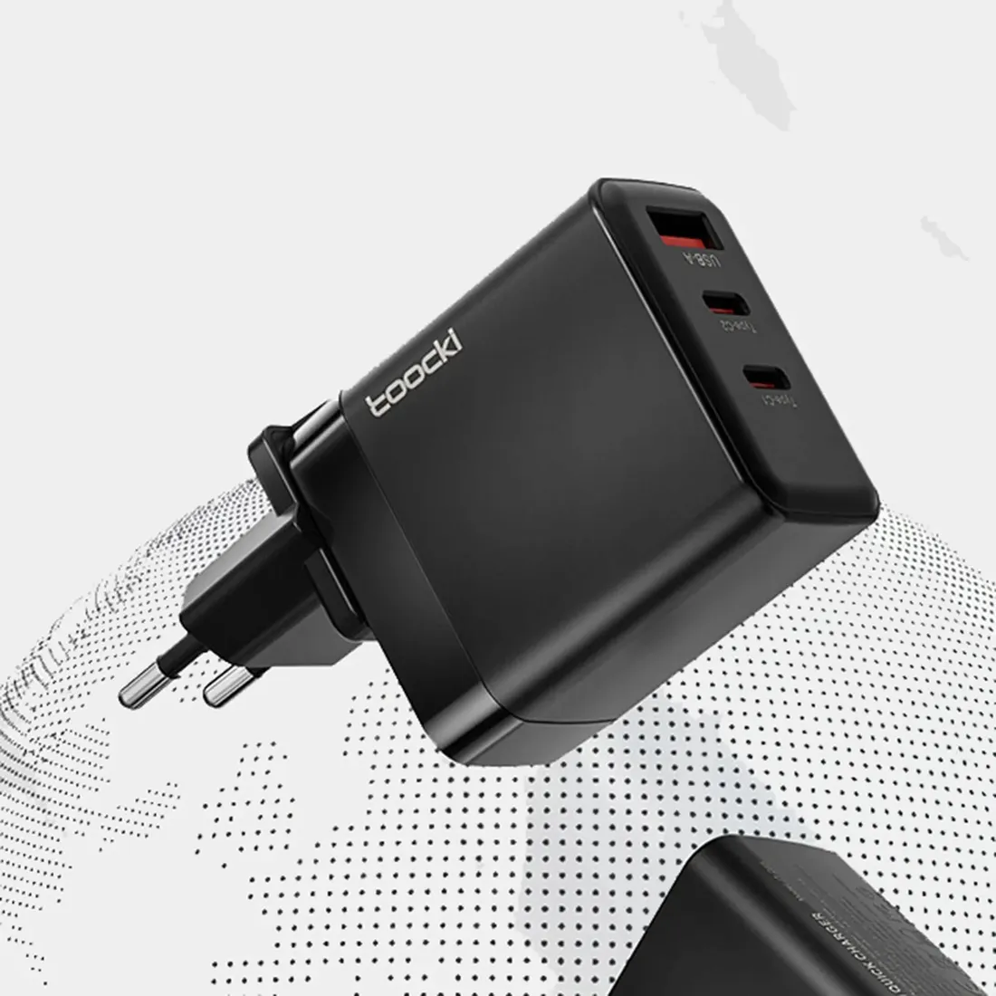 oryginalna-ladowarka-toocki-gan-usb-usb-c-pd-65w