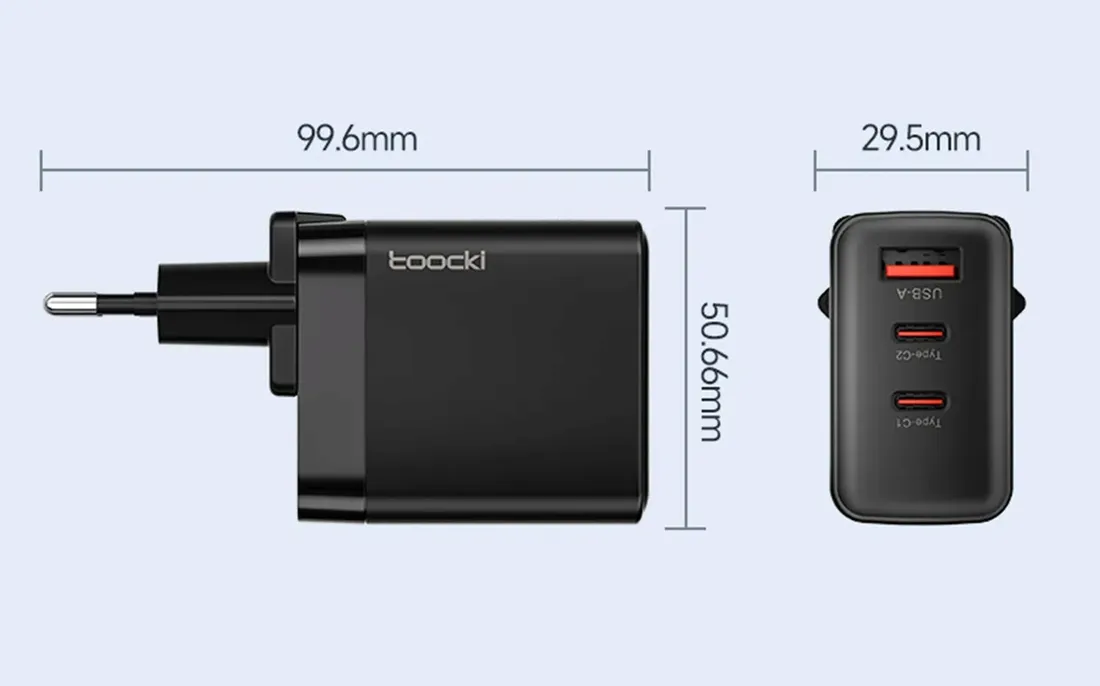 oryginalna-ladowarka-toocki-gan-usb-usb-c-pd-65w