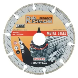 richmann-tarcza-diamentowa-do-ciecia-metalu-125x14-mm-c4751