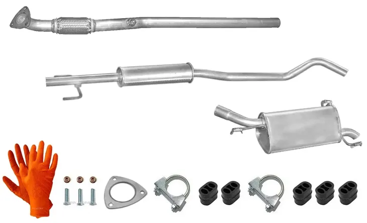 OPEL CORSA C 1.2 1.4 (2000-2006) UKŁAD WYDECHOWY