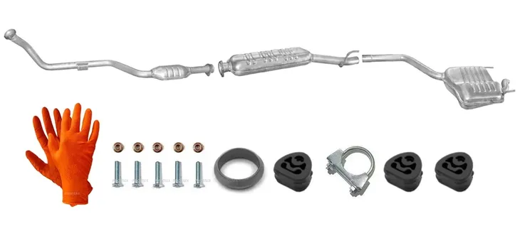 MERCEDES W202 T202 C220 250 2.2D 2.5D 1993-1998 SEDAN KOMBI UKŁAD WYDECHOWY