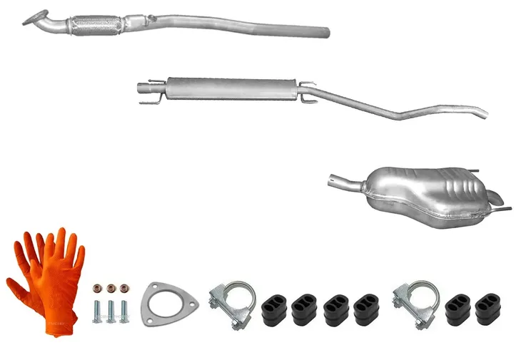 OPEL ASTRA H 1.6 1.8 (OD 2005r.) KOMBI UKŁAD WYDECHOWY