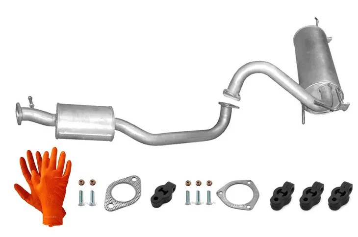 MITSUBISHI PAJERO PININ 1.8i GDi 16V 1999-2006 SWB TŁUMIK ŚRODKOWY KOŃCOWY